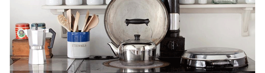 stove top kettle in use 