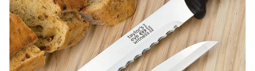 bread knife with bread