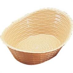 oval polypropylene basket, 29.9 x 17.8cm/9 x 7 inches