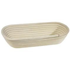 Oval banneton/bread proving basket, 29x13x7.5cm/1kg