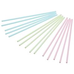 plastic pastel coloured cake pop sticks