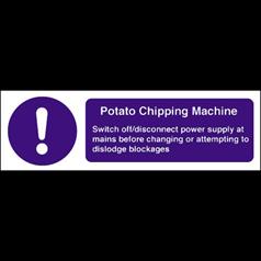 Potato Chipping Machine