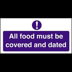 All Foods Must Be Covered/Dated