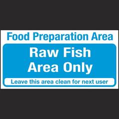 Raw Fish Area Only