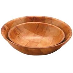 Woven Wooden Bowl, Round
