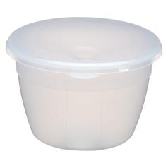 plastic pudding basin and lid