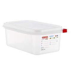 1/4 GN container and lid 256(w) x 162(d) x 100(h)mm
