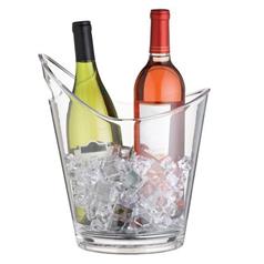 Clear Acrylic Drinks Pail / Wine Cooler