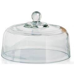 glass cake dome 11.25