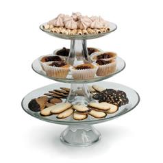 3 piece tiered cake stand