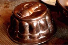 large bronze jelly mould 