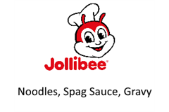 Jollibee - Noodles, Spaghetti Sauce, Gravy