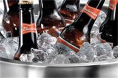 wine cooling buckets with ice in 