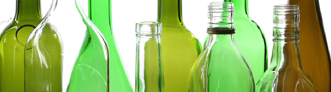 empty glass bottles side by side