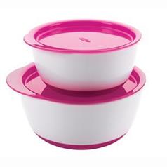 Small and Large Bowl Set Pink