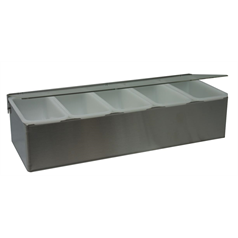 Condiment Dispenser 5 x US pint inserts.