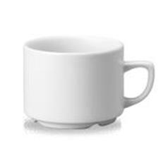 Churchill White Holloware Maple Breakfast Cup, 28cl/10oz