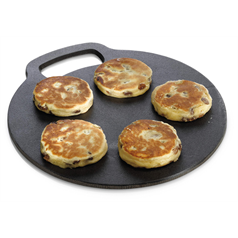 Cast Iron 27cm Black Steel Baking Stone