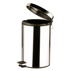 Pedal Bin Round S/S Mirror 12 Litre