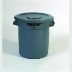 round brute grey container