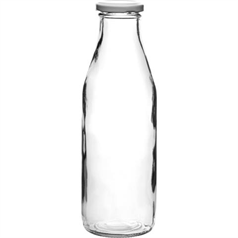 Glass Lidded Bottle, 0.5 Litre