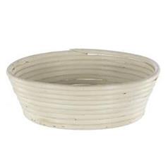 Round angled banneton/bread proving basket, 26x9cm/1.5kg