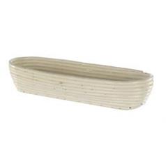 Long oval banneton/bread proving basket, 40x16x7.5cm/1.5kg