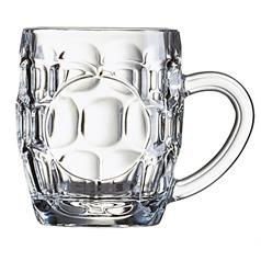 Britannia Dimpled Tankard, CE, 29cl/10oz/0.5pt