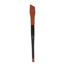 silicone plating brush - 60 degree angle