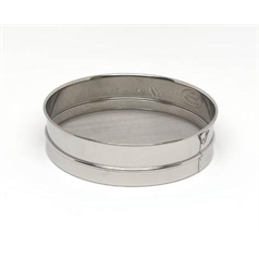 Stainless Steel Rim Flour Strainer 9"