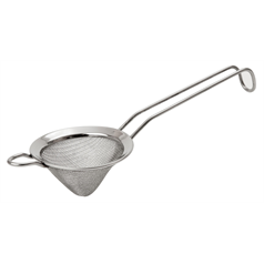 Fine mesh strainer, conical shaped, cocktail