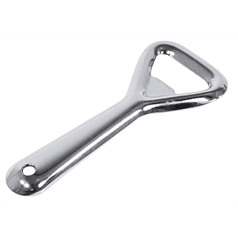 Chrome Plated Bottle Opener 10cm