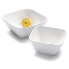 Elia Premier Bone China Orientix Square Bowl, 14.5cm/5.7