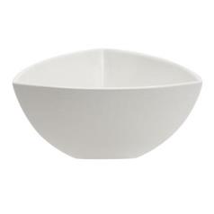 Elia Premier Bone China Triangular Bowl, 18.5cm/7.2