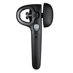 Oxo can opener, with lid catch