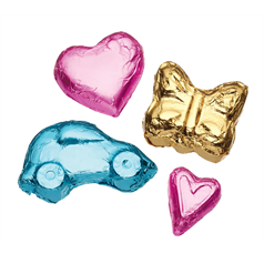 sweetly does it metallic foil wraps for chocolates