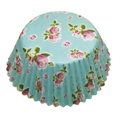 Vintage Cupcake Cases medium, 6.5cm, pk72