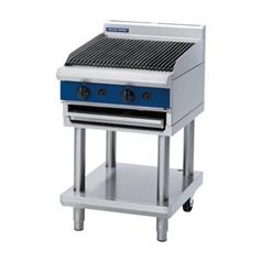 Blue Seal Gas Chargrill w/Leg Stand 600(w) x 812(d) x 1085(h)mm