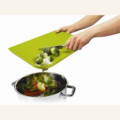 Straight to Pan Chopping Board with Hole