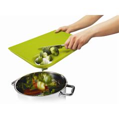 Straight to Pan Chopping Board with Hole