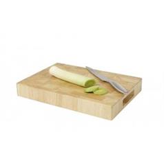 medium end grain board, hevea