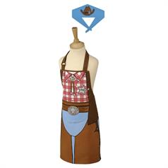 Typhoon Cowboy Apron & Bandana Set