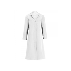 White Womens Hygiene Coat - 100cm