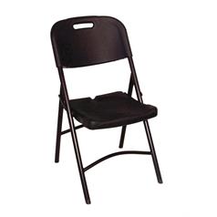 Foldaway Utility Chair Black Chair