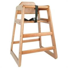 High Chairs Light Wood High Chair