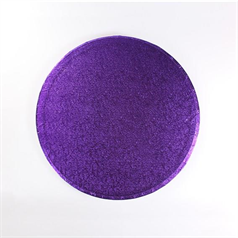 12'' (304mm) Cake Board Round Purple