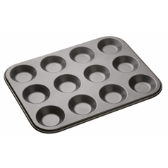 Non-Stick Twelve Hole Shallow Pan