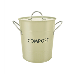 Eddingtons Compost Pail, Sage Green