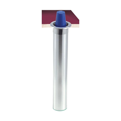 counter mount adjustable cup dispenser, horizontal, cups: 6-10oz