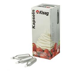 Kisag Cream Whipper N2O Bulbs - Pack of 50